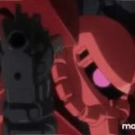 Zaku firing relvover GIF Template