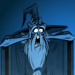 Punkey Doodles Wizard Scared