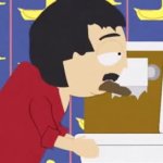 South Park Randy Turd Mouth GIF Template
