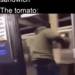 man on train jumps out and fuckin dies meme