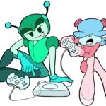 Quasar and Celeste playing games