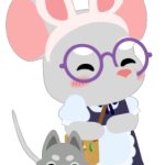 Alice Mousehead Laughing :3