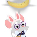 Alice Mousehead PRAISING BANAN