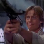 Luke Shooting Things