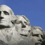President on Mt. Rushmore