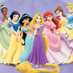 Group of Pretty Princesses