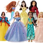 Live Action Disney Princess Dolls Group