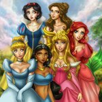 Disney's Princesses (6 Friends)