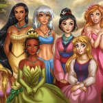 Disney's Princesses 2 (7 Princess Characters)
