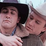 brokeback mountain hug GIF Template