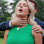 Karoline Leavitt strangled