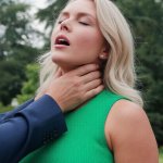 Karoline Leavitt strangled