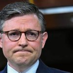 Mike Johnson frowning