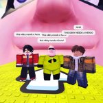 this obby needs a hero! meme