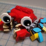 Lego Chibi Red Crab 31145 by Cloudquake