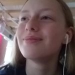 Blond girl realizes GIF Template