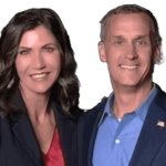 Kristi Noem and Corey Lewandowski