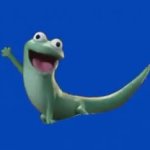 lizard wave GIF Template