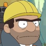 Shocked Construction Worker