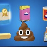 Surprise! | image tagged in flour sugar baking powder butter poop milk splash of chocolate m | made w/ Imgflip meme maker