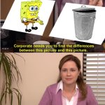 Modern SpongeBob is Bunz | image tagged in memes,they're the same picture | made w/ Imgflip meme maker