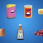 Flour sugar baking soda butter poop splash of chocolate milk cra