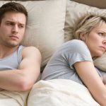 Girl Thinking In Bed