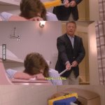 Trying to console someone meme