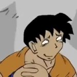 chiaotzu laugh GIF Template