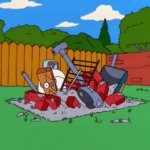 Homer grill GIF Template