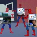 Decision Templates | image tagged in spider man triple,memes,robotnik button,left exit 12 off ramp,two buttons one blue button redux | made w/ Imgflip meme maker