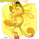 Meowth template