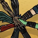 super showdown ball handstack GIF Template