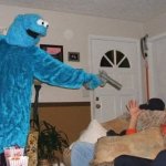 The Cookie Monster When You Don't Give Him Cookies