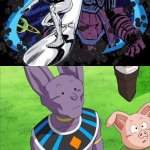 Beerus meets Galactus