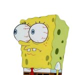 SpongeBob surprised reaction