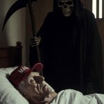 Grim Reaper MAGA old man