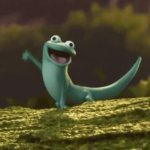 Lizard Wave GIF Template