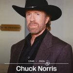Trump killed Chuck Norris
