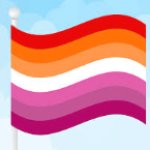 lesbian flag