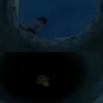 Keloglan uzun looking down