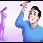 harold and the magic purple crayon GIF Template