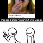 Thank you for teach us how to eat Carrot, little girl! | People before watching this video: | image tagged in gifs,carrot | made w/ Imgflip video-to-gif maker