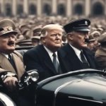 Trump Hitler fascist dictator racist bigot ego loser fantasy GIF Template