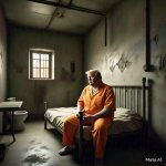 Trump felon crime criminal jail prison orange GIF Template