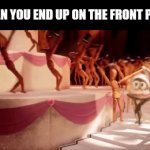 Not begging just telling you how it can feel | When you end up on the front page | image tagged in gifs,the amazing digital circus | made w/ Imgflip video-to-gif maker