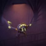 Serial Designation V flying away