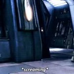 Screaming R2D2 GIF Template