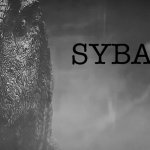 Allosaurus Stare | Sybau💔 | image tagged in allosaurus black and white,sybau | made w/ Imgflip meme maker