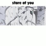 Tears of the Mountain | image tagged in i have hired this to stare at you blank template,memes,dinosaurs,shitpost,lol,humor | made w/ Imgflip meme maker